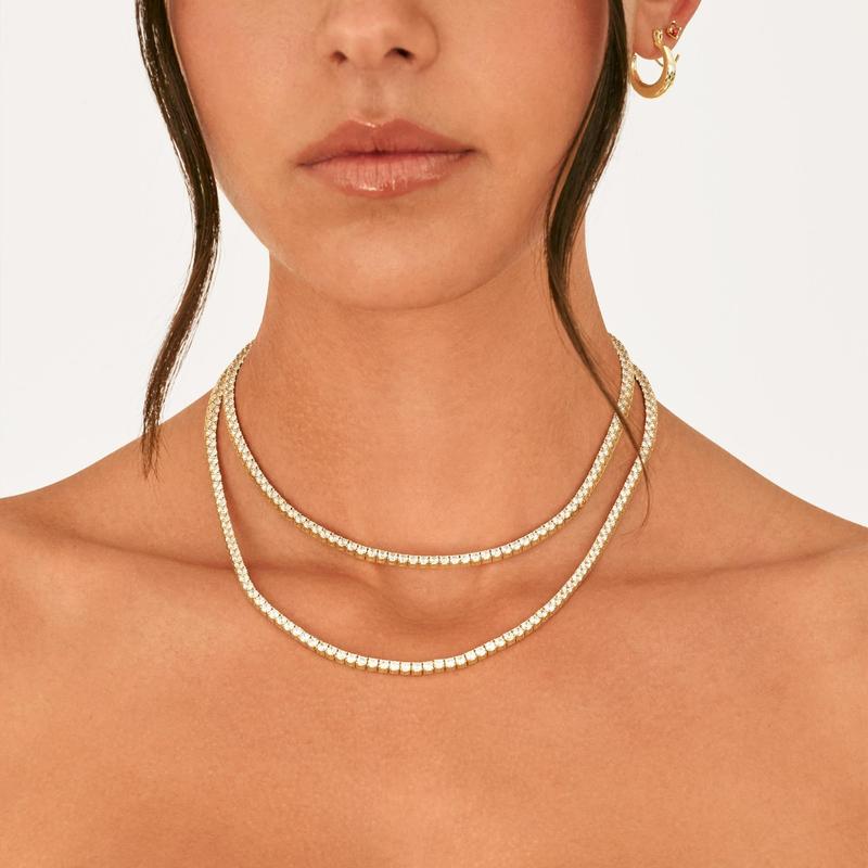 Sparkle Tennis Necklace