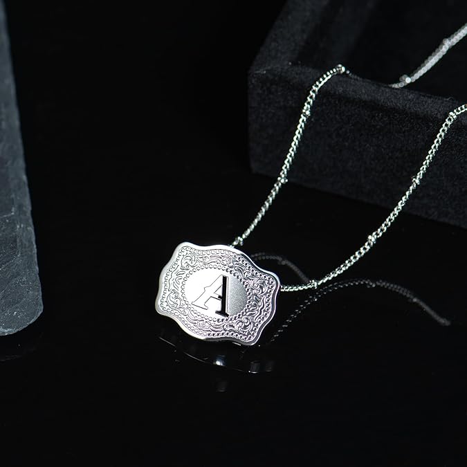 Belt Buckle Necklace