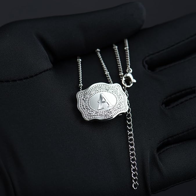 Belt Buckle Necklace