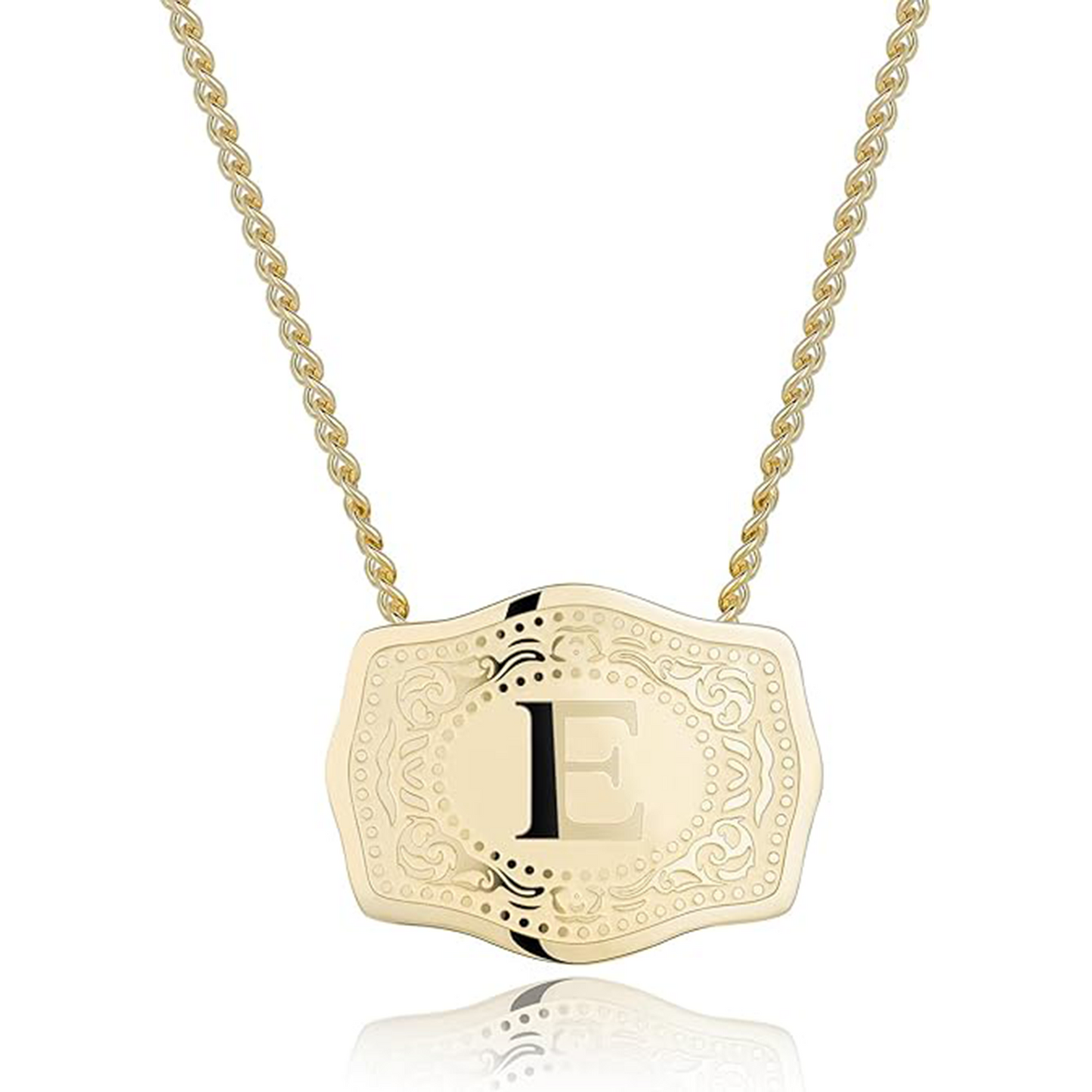 Belt Buckle Necklace