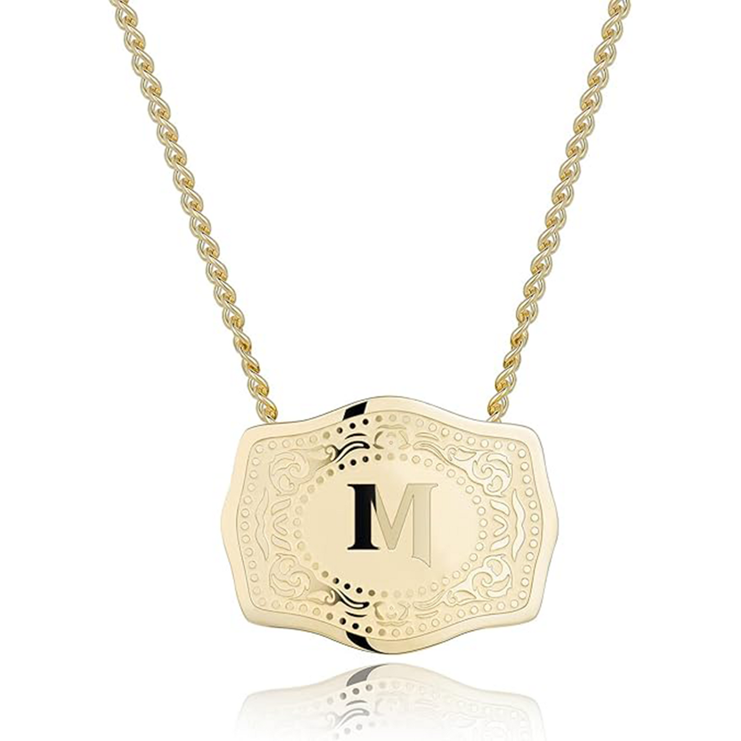 Belt Buckle Necklace