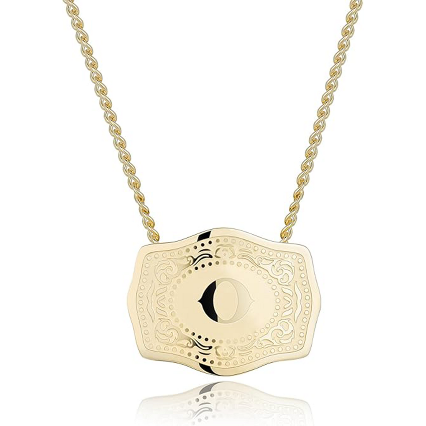 Belt Buckle Necklace
