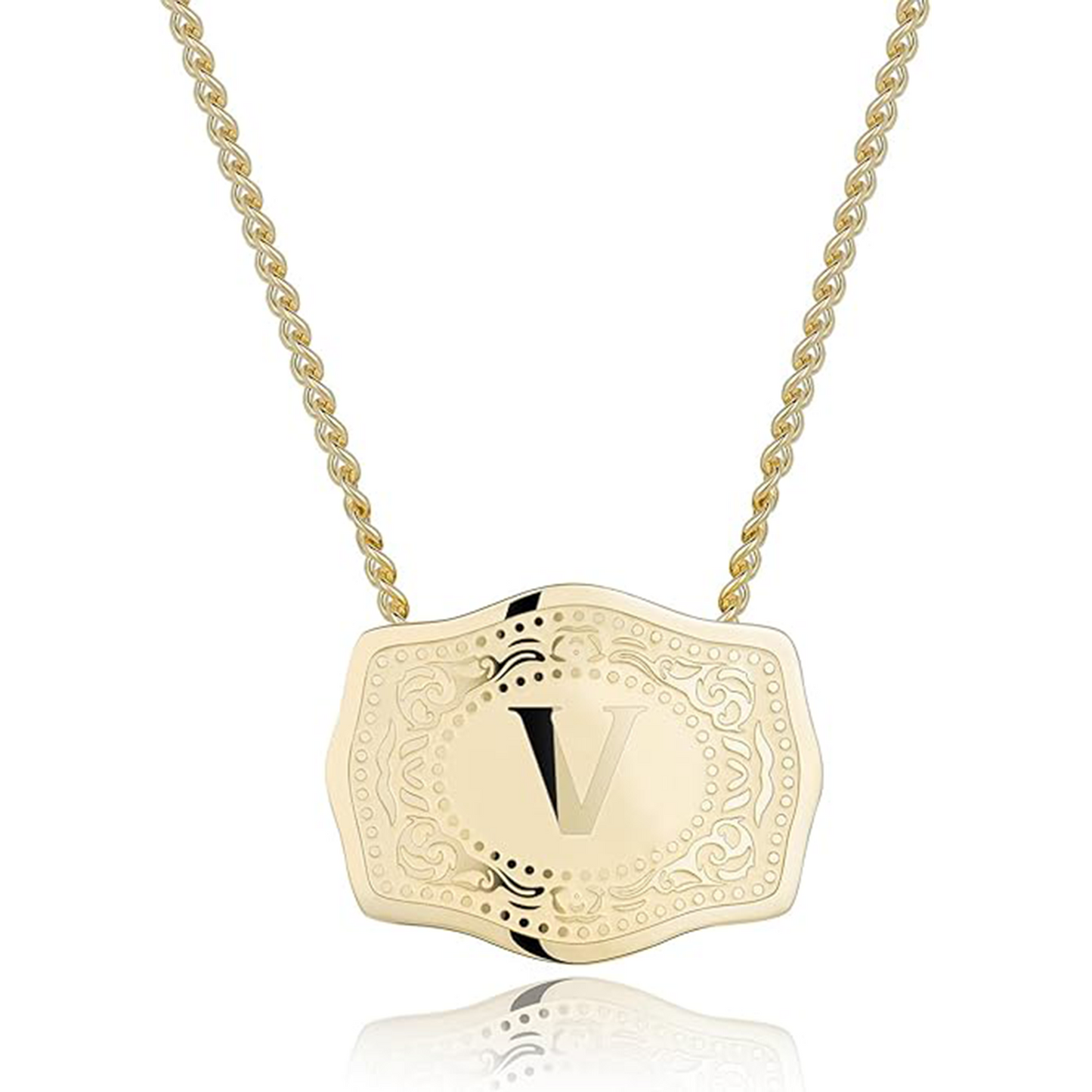 Belt Buckle Necklace
