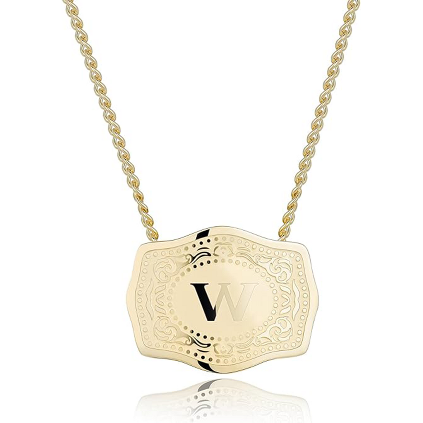Belt Buckle Necklace