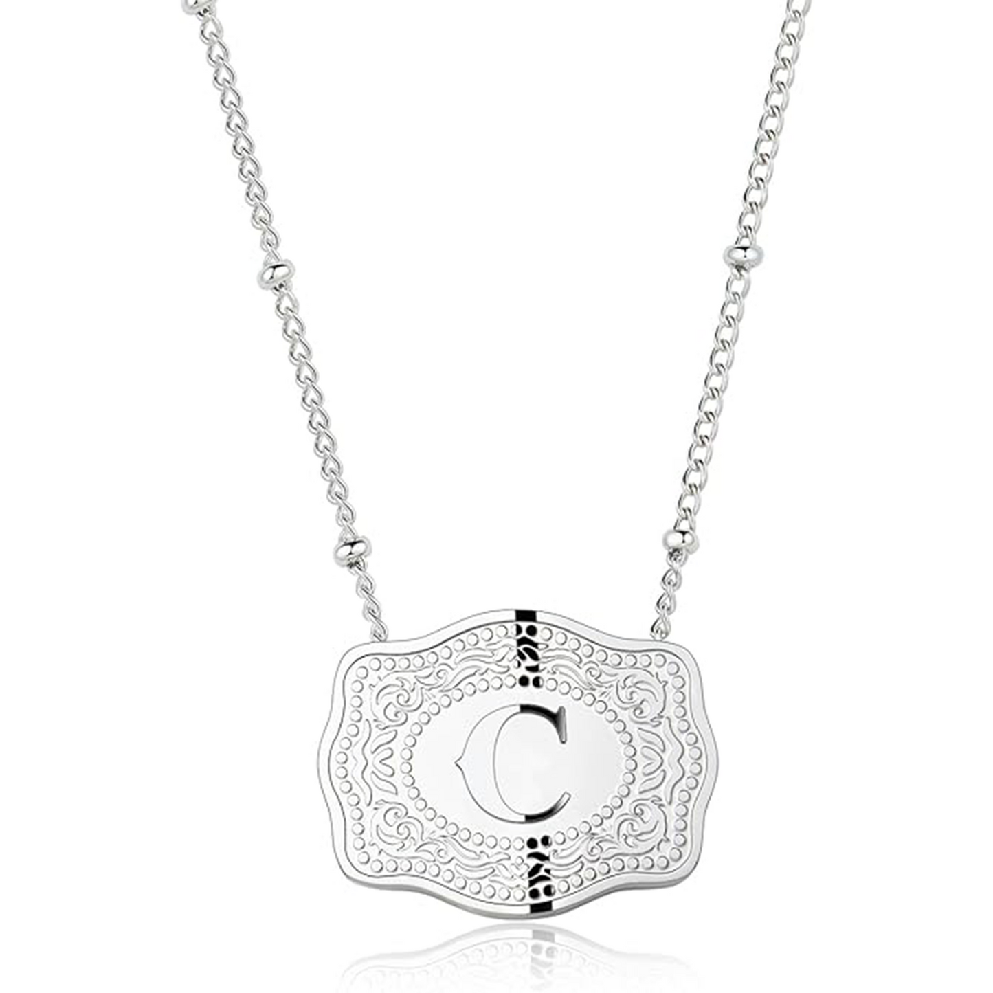 Belt Buckle Necklace