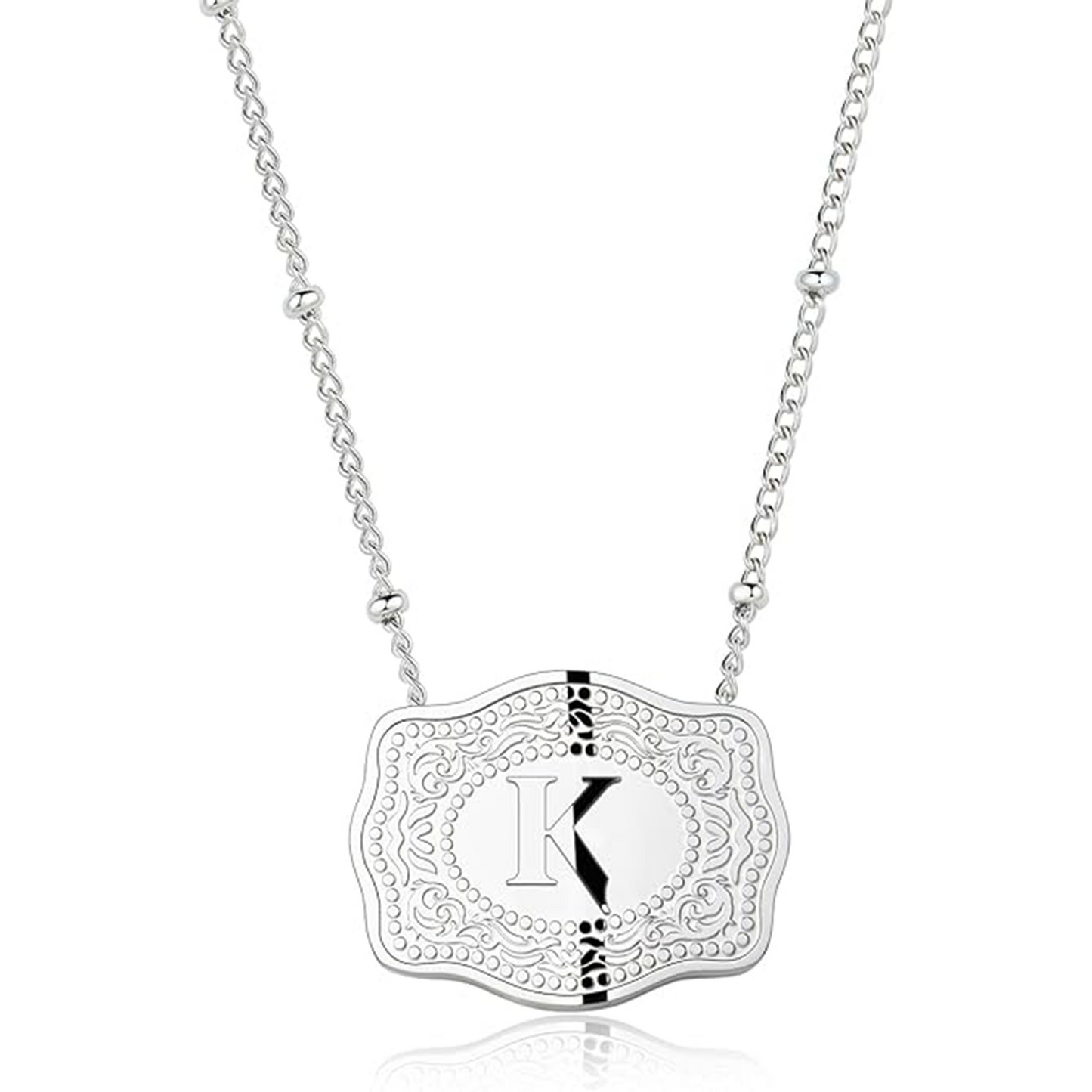 Belt Buckle Necklace