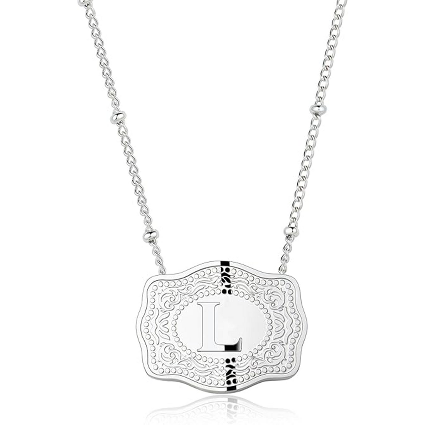 Belt Buckle Necklace