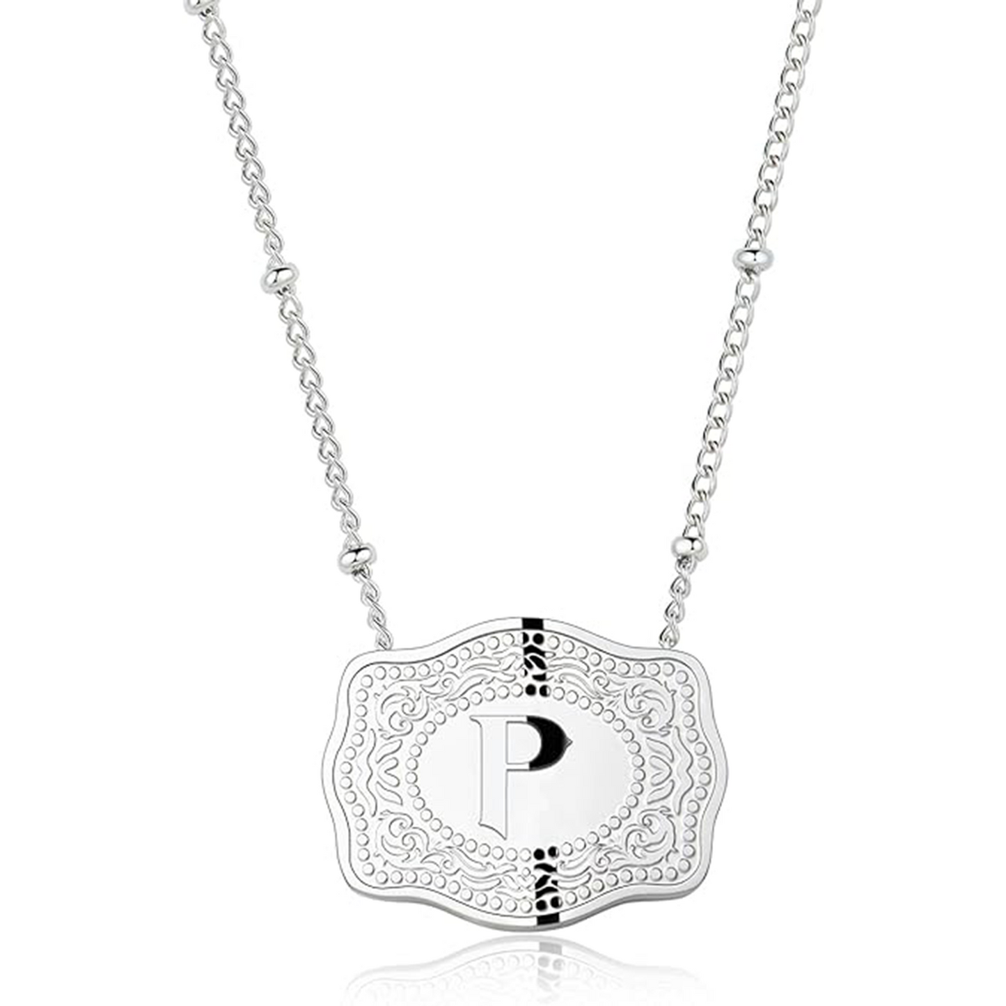Belt Buckle Necklace