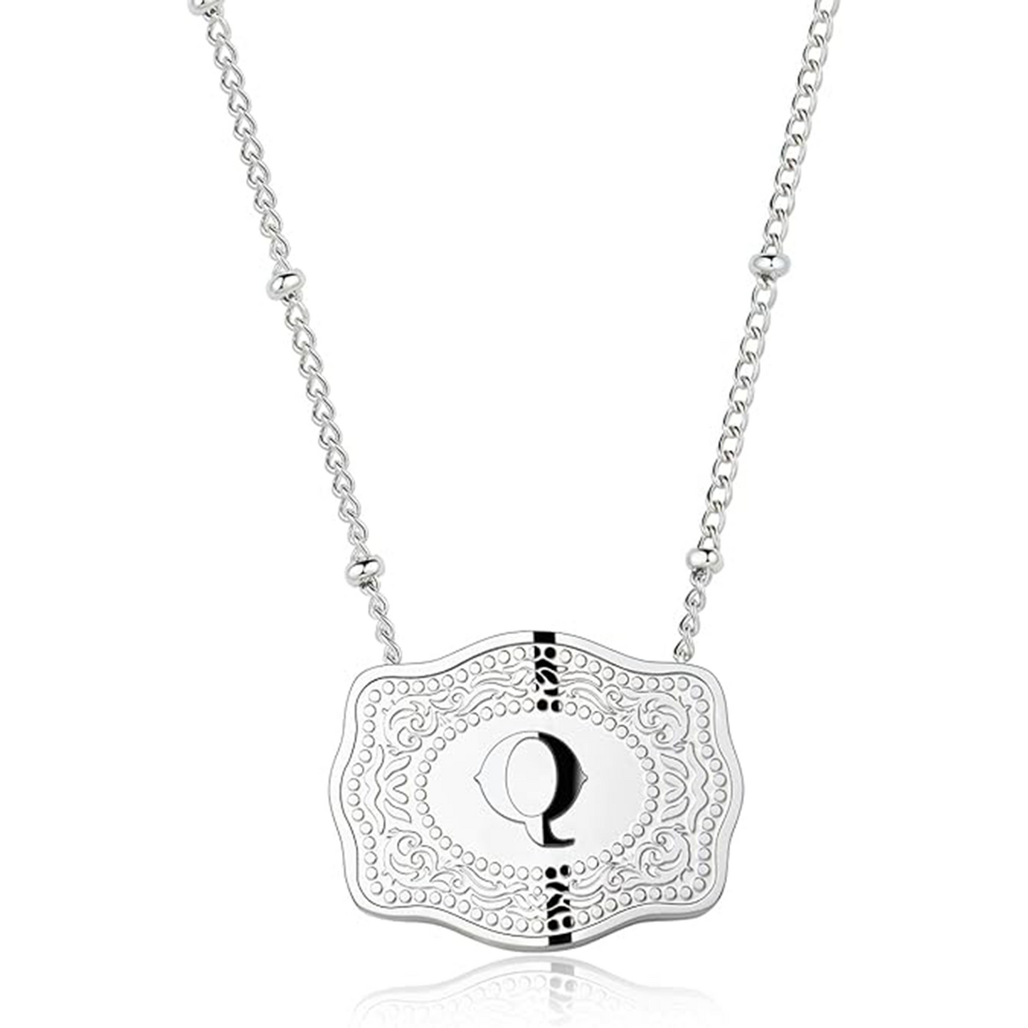 Belt Buckle Necklace