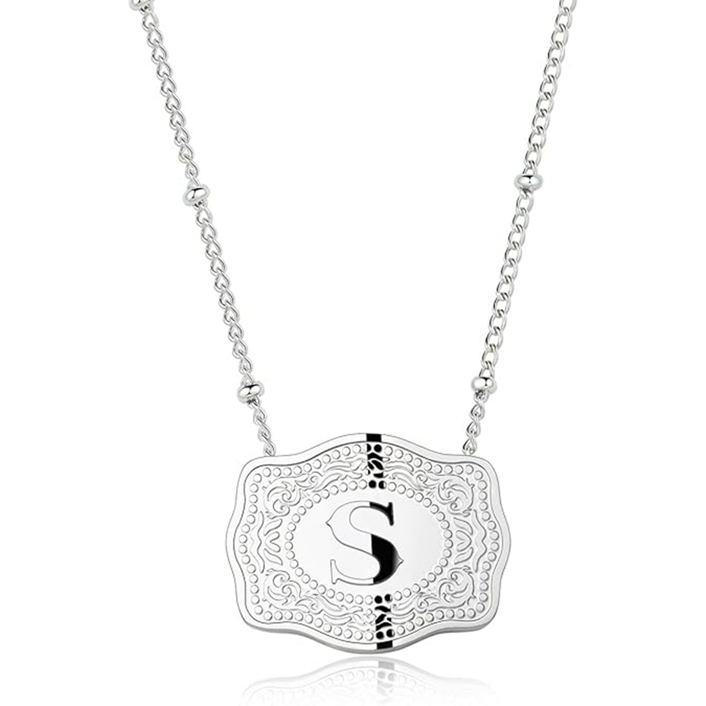 Belt Buckle Necklace