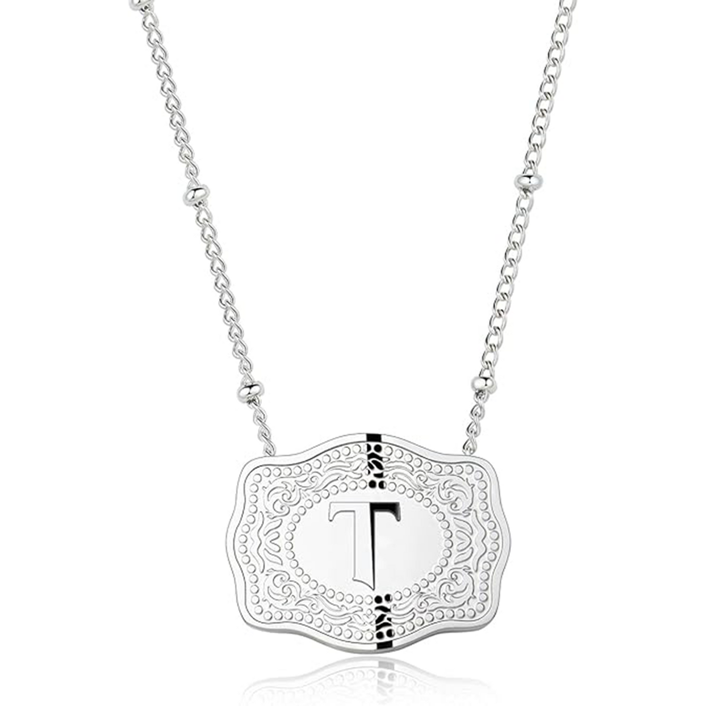 Belt Buckle Necklace