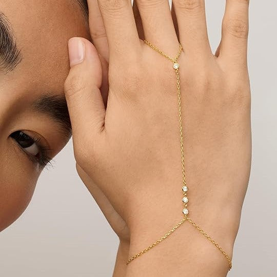 Royal Hand Chain Bracelet