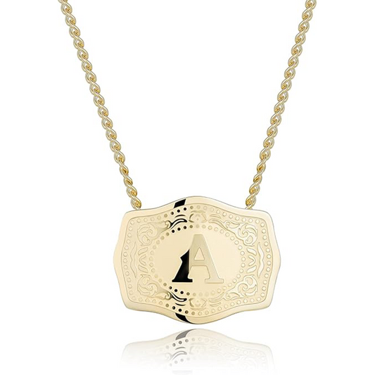 Belt Buckle Necklace
