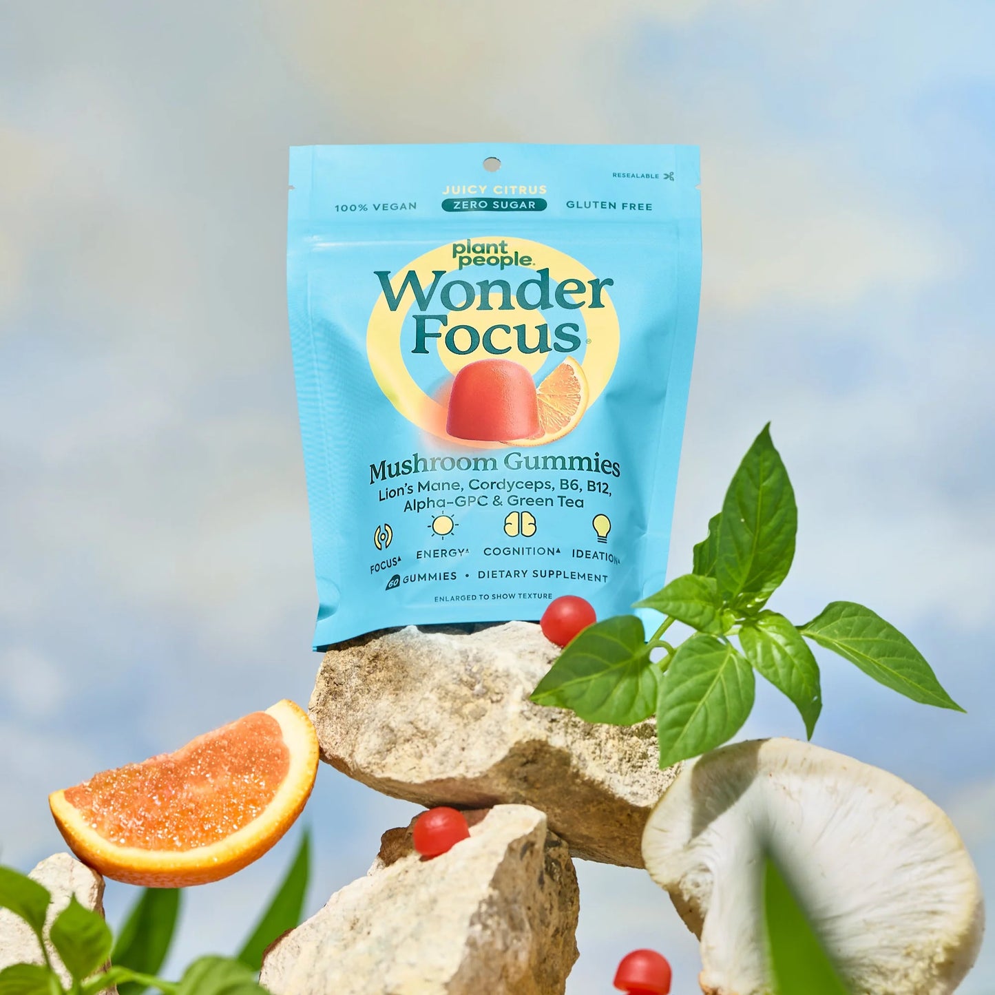 Ashwaganda Blue raspberry Gummies