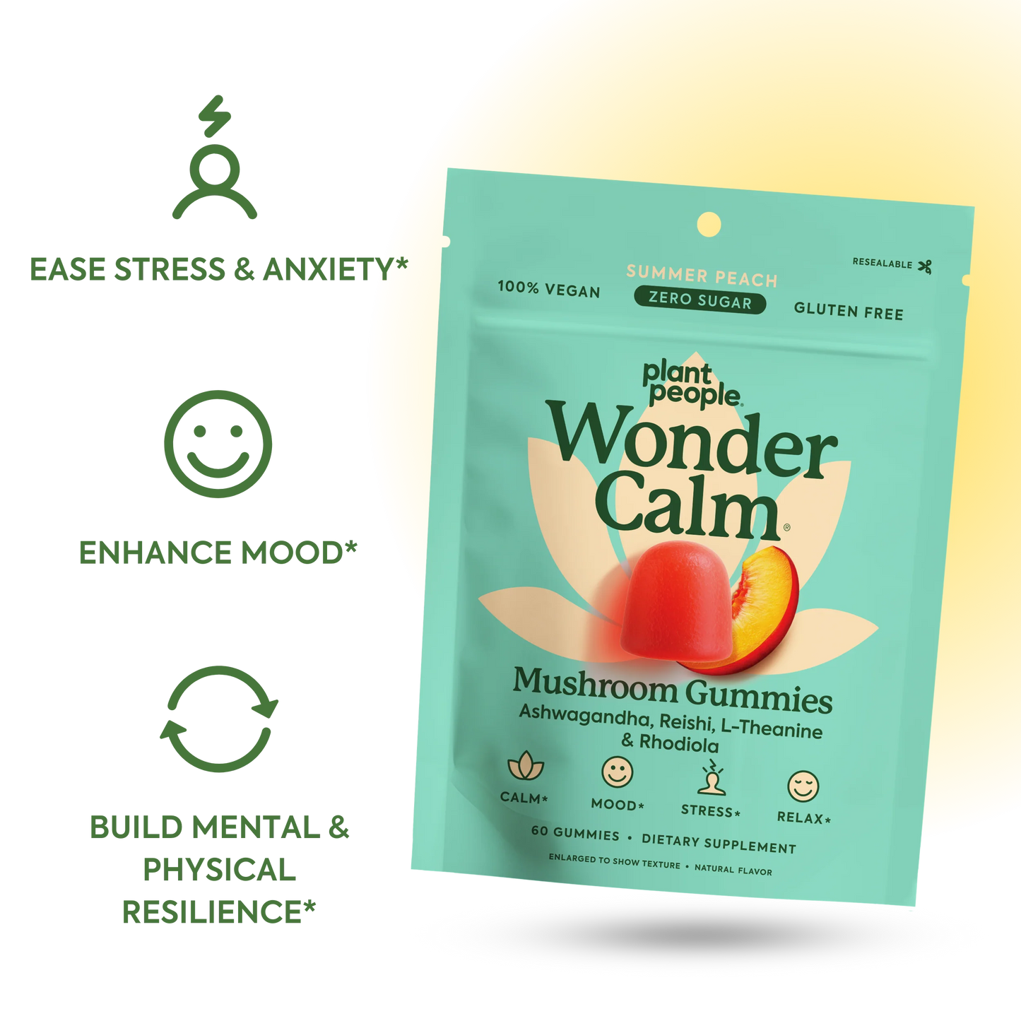 Ashwaganda Peach Gummies